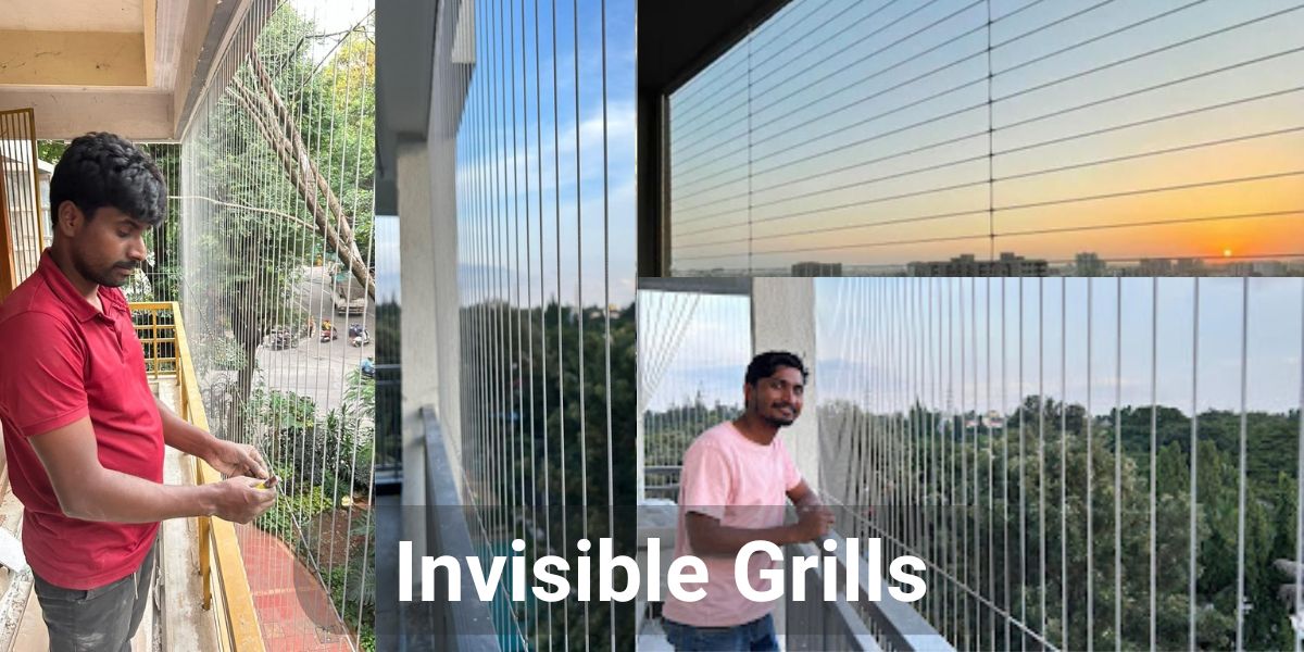 Balcony Invisible Grills