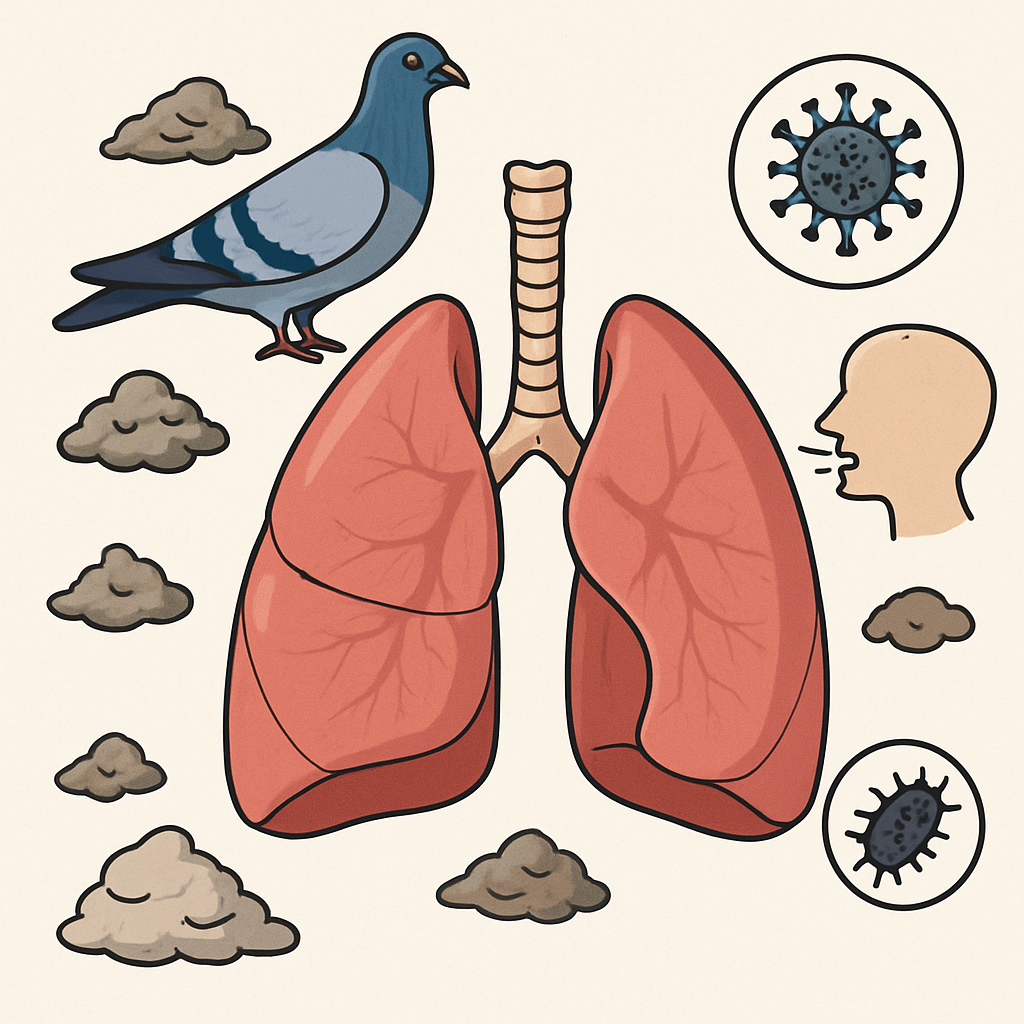 Health Risks Posed by Pigeons